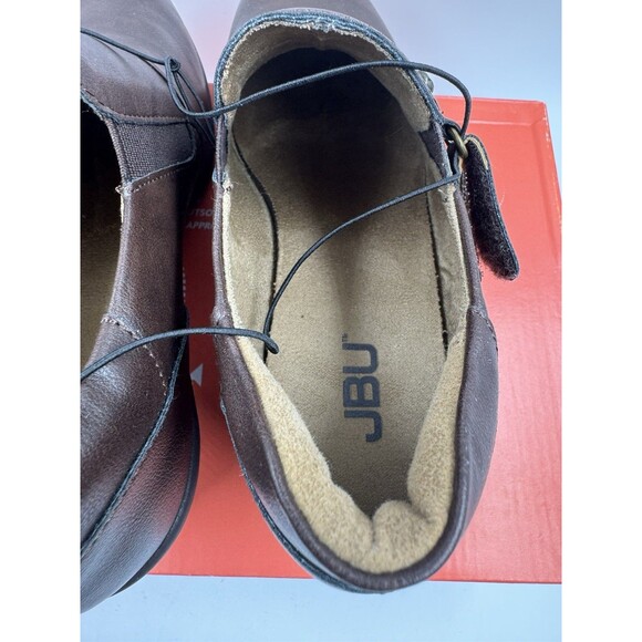 JBU Jambu Kyley Women's Brown Ankle Adjustable Small Heel  Boot Size 7.5M New - Picture 10 of 16